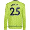 Manchester United Sancho 25 Tredje 22-23 - Herre Langermet Fotballdrakt